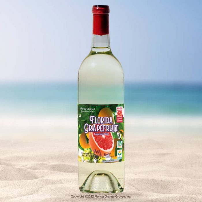 Photo of Florida Grapefruit wine bottle