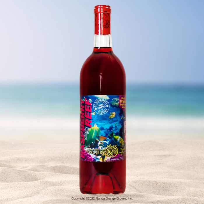 Photo of Raspberry Reef wine bottle