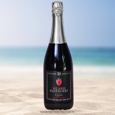 Photo of Sparkling Island Raspberry wine bottle