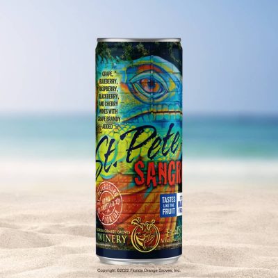 Photo of St Pete Sangria Slim Can